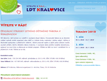 Tablet Screenshot of ldt-kralovice.cz